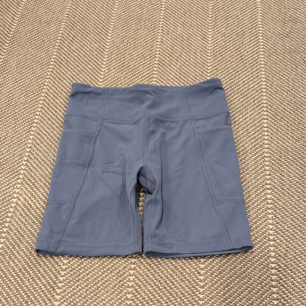 Athleta Slate Blue Women's Bike Shorts